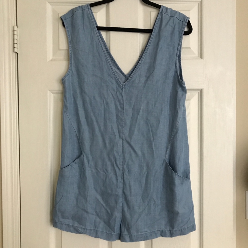 RVCA Denim Romper